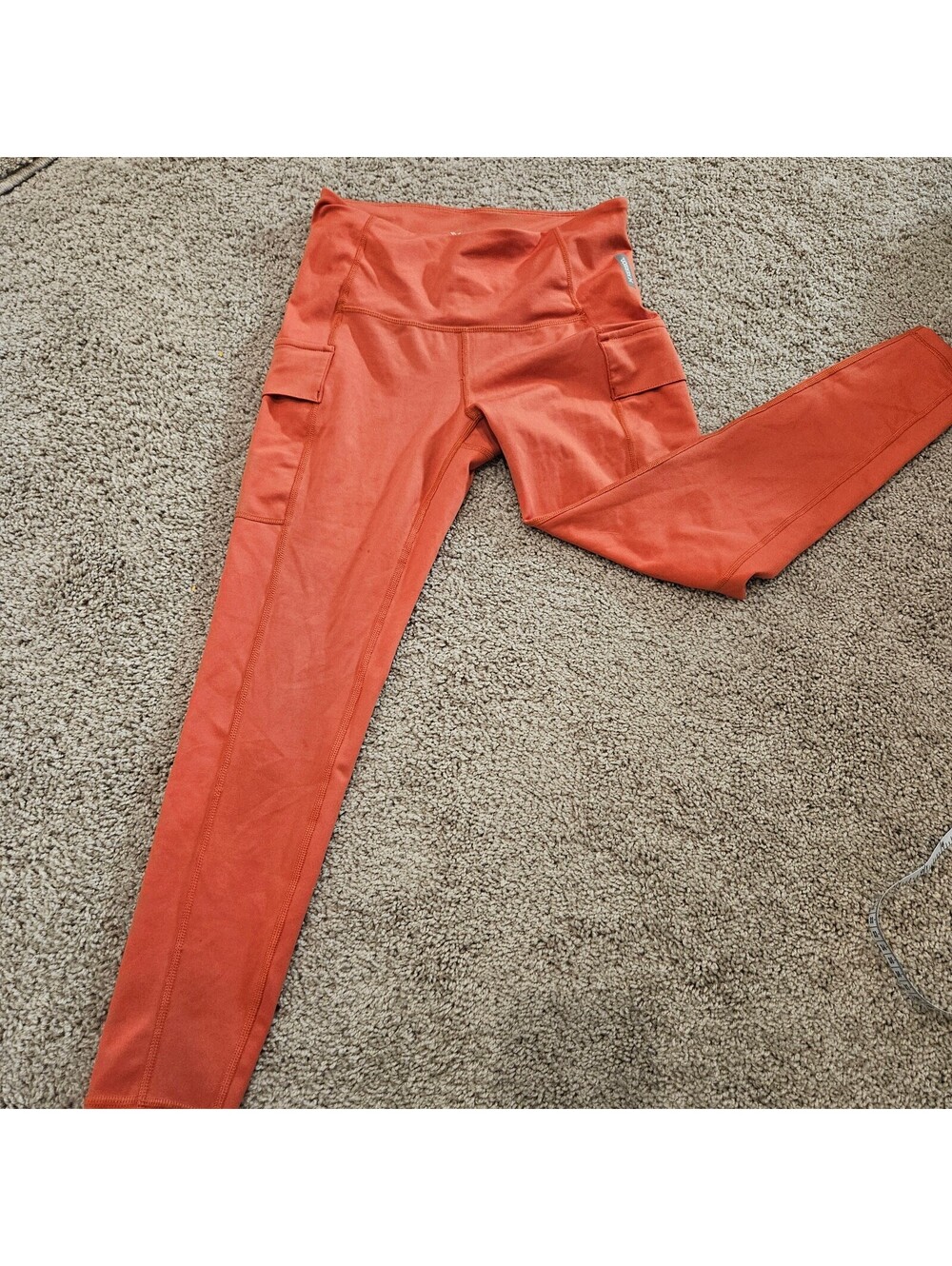 Xersion Women's 7/8 Ankle Leggings Size Small Orange